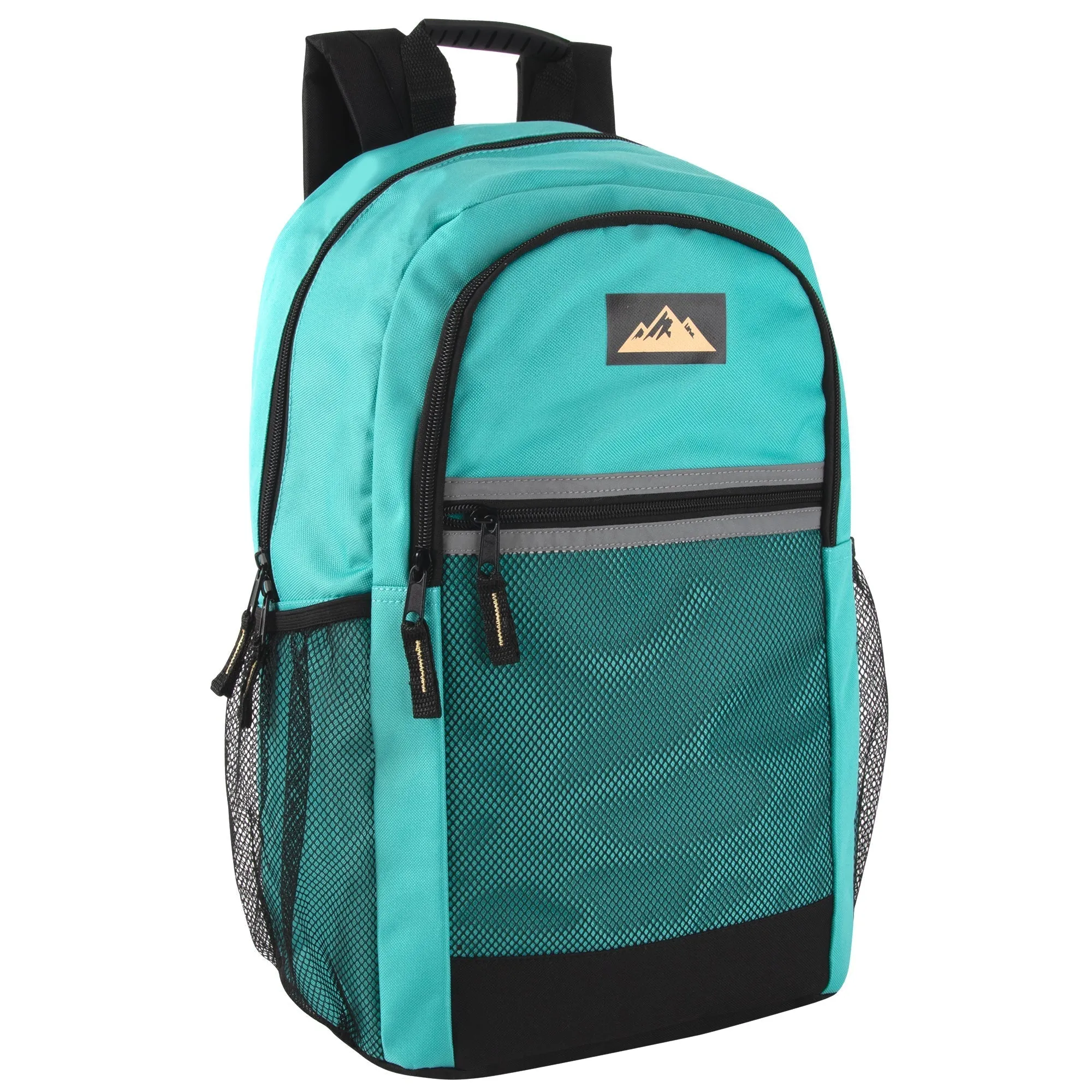 18-Inch Multi-Pocket Reflective Backpack -  3 Girls Colors