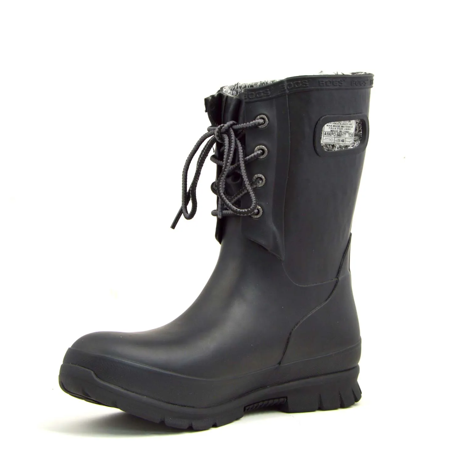 Amanda Plush  Black Gumboots