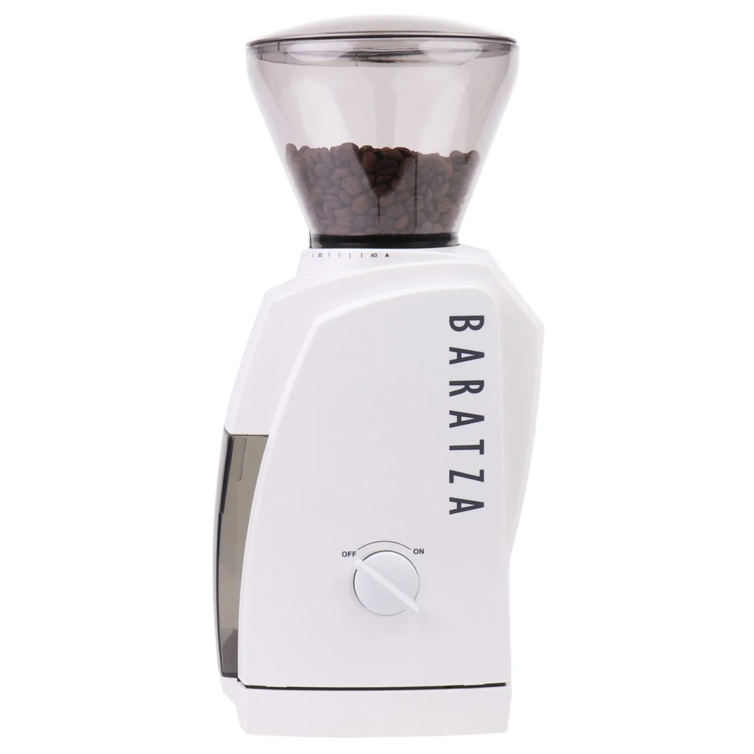 Baratza Encore Conical Burr Coffee Grinder, White
