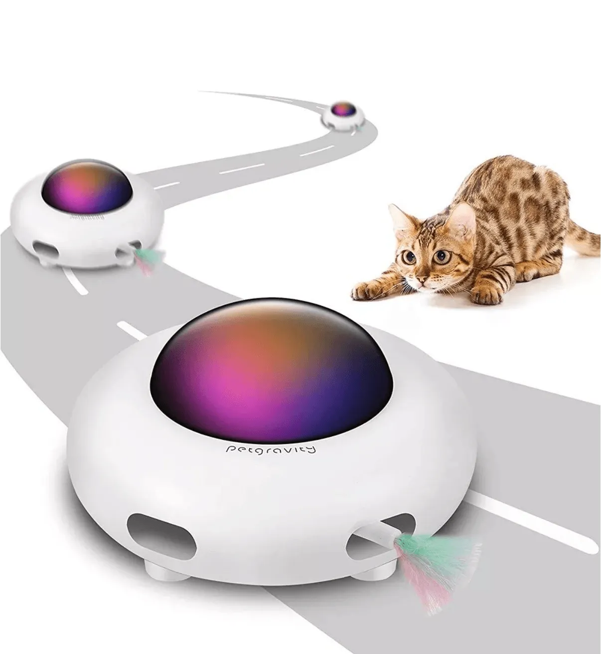 Cats Teaser Toys Interactive Dolls UFO