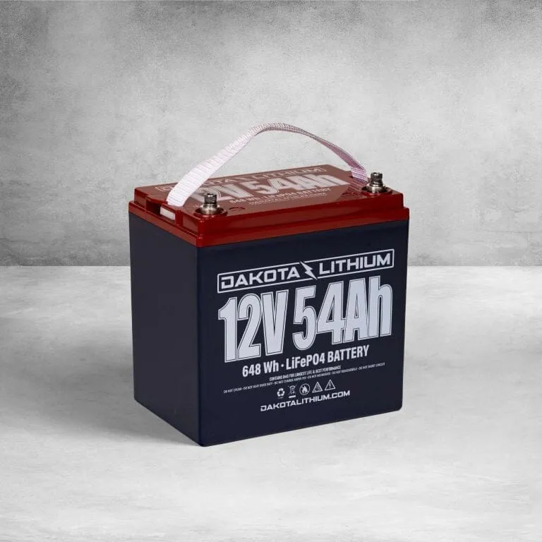 DAKOTA LITHIUM 12V 54AH DEEP CYCLE LIFEPO4 BATTERY