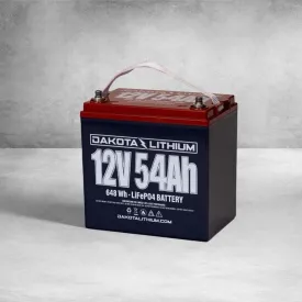 DAKOTA LITHIUM 12V 54AH DEEP CYCLE LIFEPO4 BATTERY