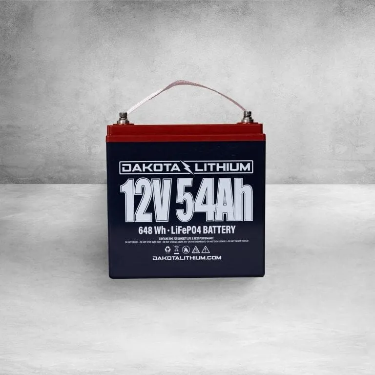 DAKOTA LITHIUM 12V 54AH DEEP CYCLE LIFEPO4 BATTERY