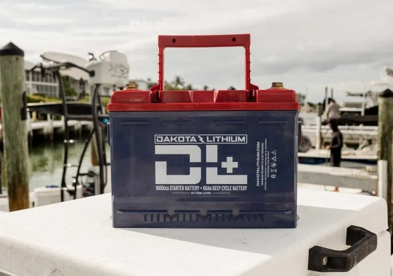 Dakota Lithium   12V 60AH DUAL PURPOSE 1000CCA STARTER BATTERY PLUS DEEP CYCLE PERFORMANCE