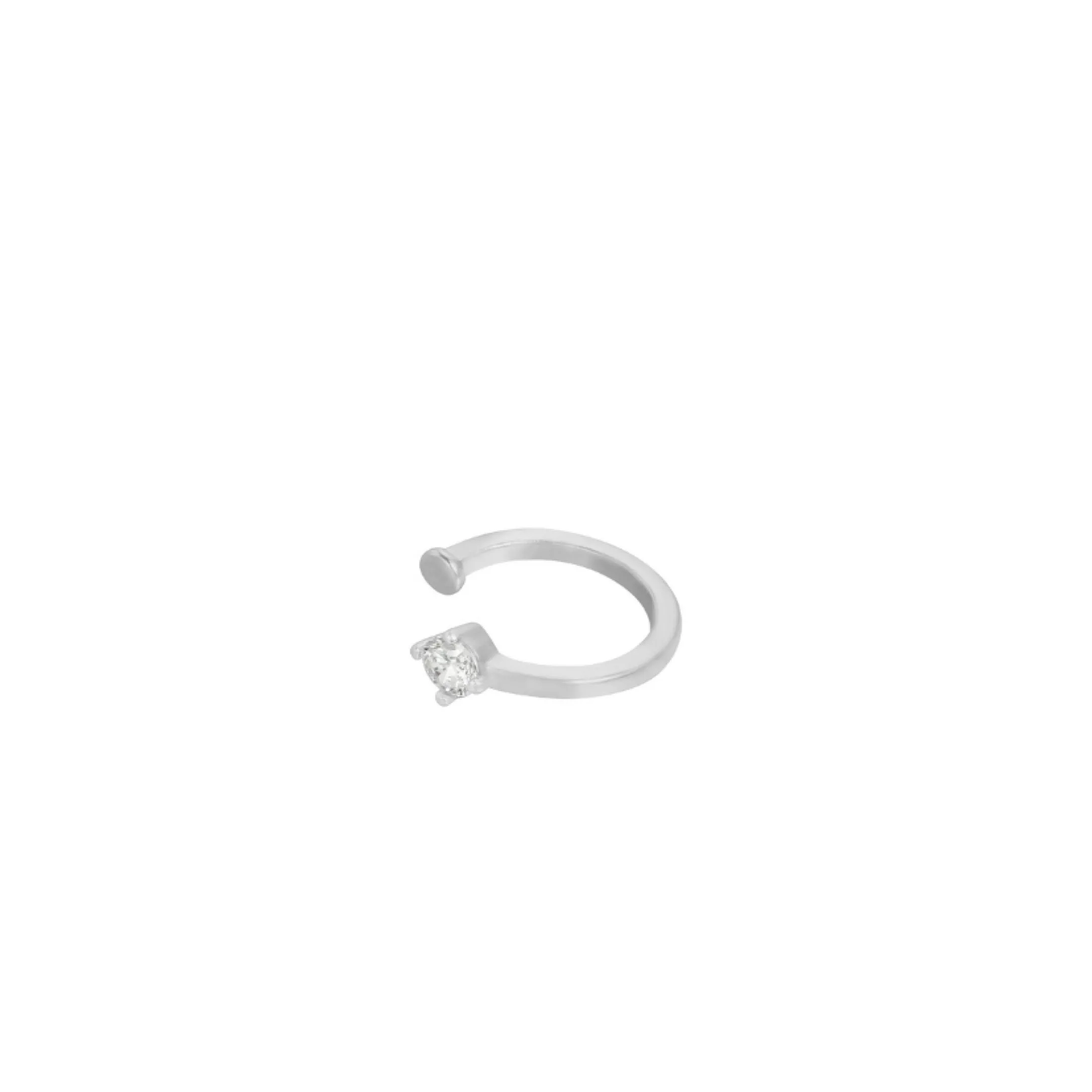 Delicate Zircon Ear Cuff, Available in Gold or Silver