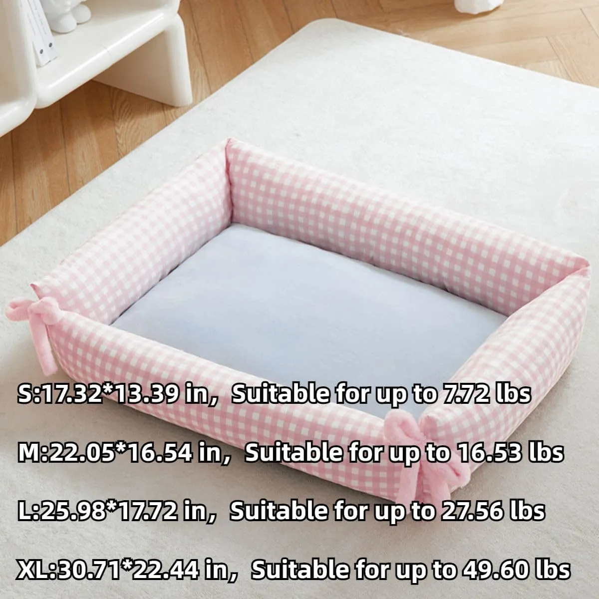 Dog Sleeping Pad Washable Pet Bedding Kitten Sleeping Pad Cat Nest Dog Lounge Bed Pet Bed Pet Cat Pad Soft Dog Bed Pet Floor Mat for All Seasons (Coffee,X-Large)