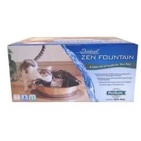 Drinkwell Zen Stainless Steel Fountain Silver