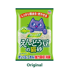 Earth Pet Green Pea Original Clumping Cat Litter 6L