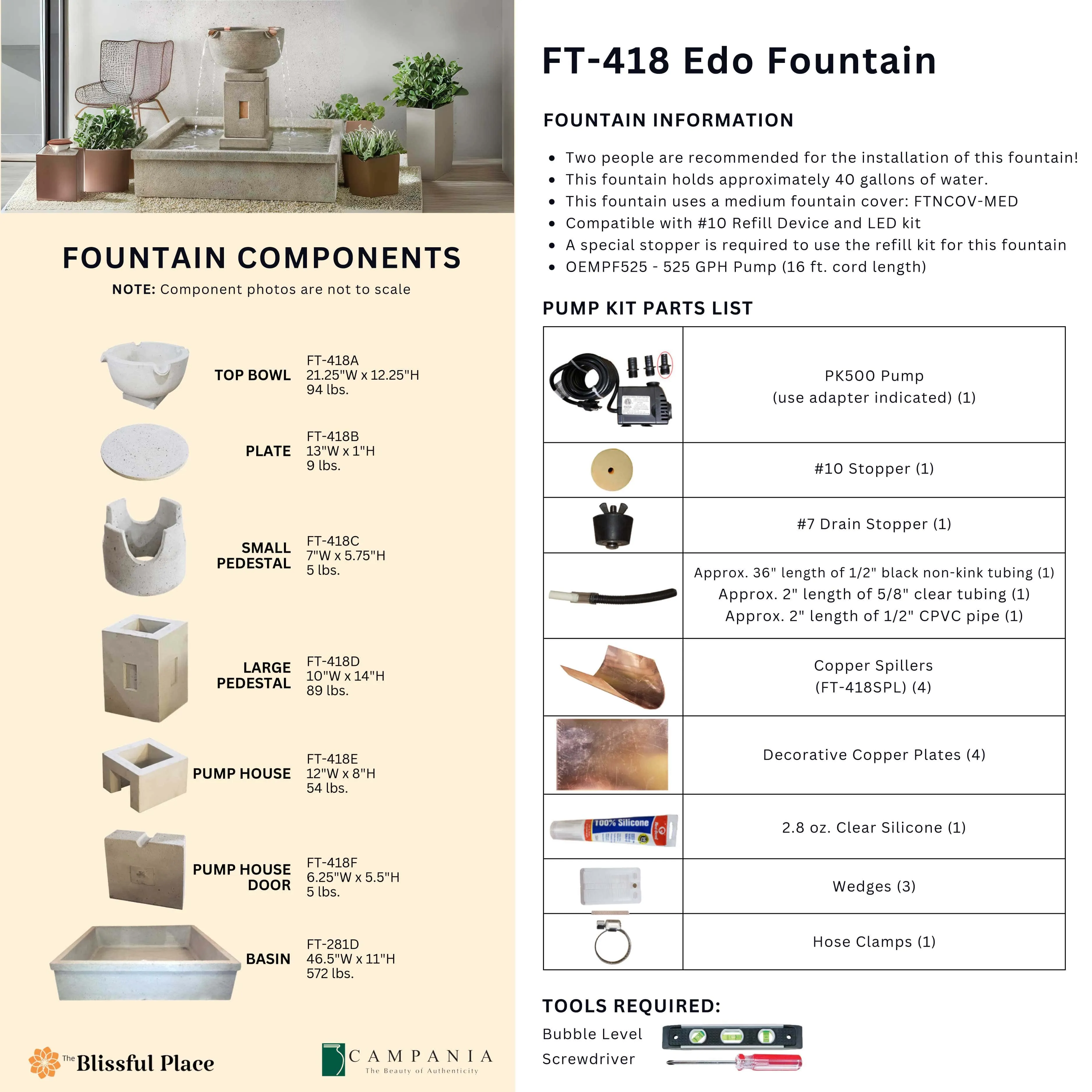 Edo Fountain Campania International