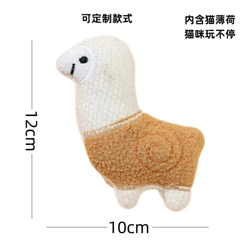 Entertaining Catnip Toy for Teeth-Grinding