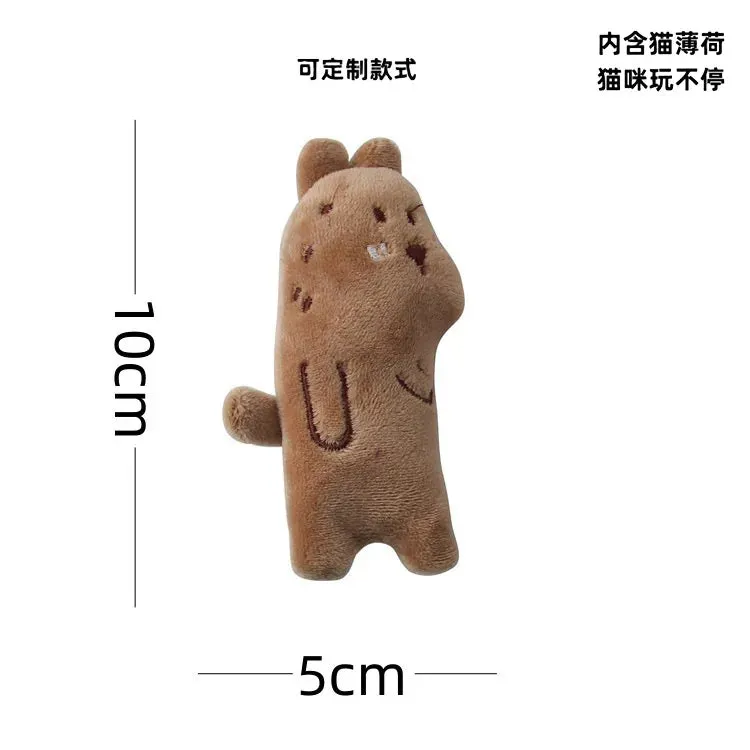 Entertaining Catnip Toy for Teeth-Grinding