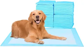FluffyDream Super Absorbent Waterproof Dog and Puppy Pet Training Pad, Housebreaking Pet Pad,Blue 23.6X23.6(40 Pcs) 17.6"x23.6"(50 Pcs)