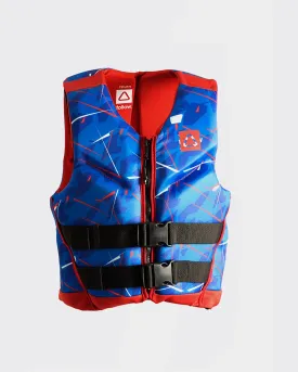 Follow Youth Pop CGA Vest - Blue/Red