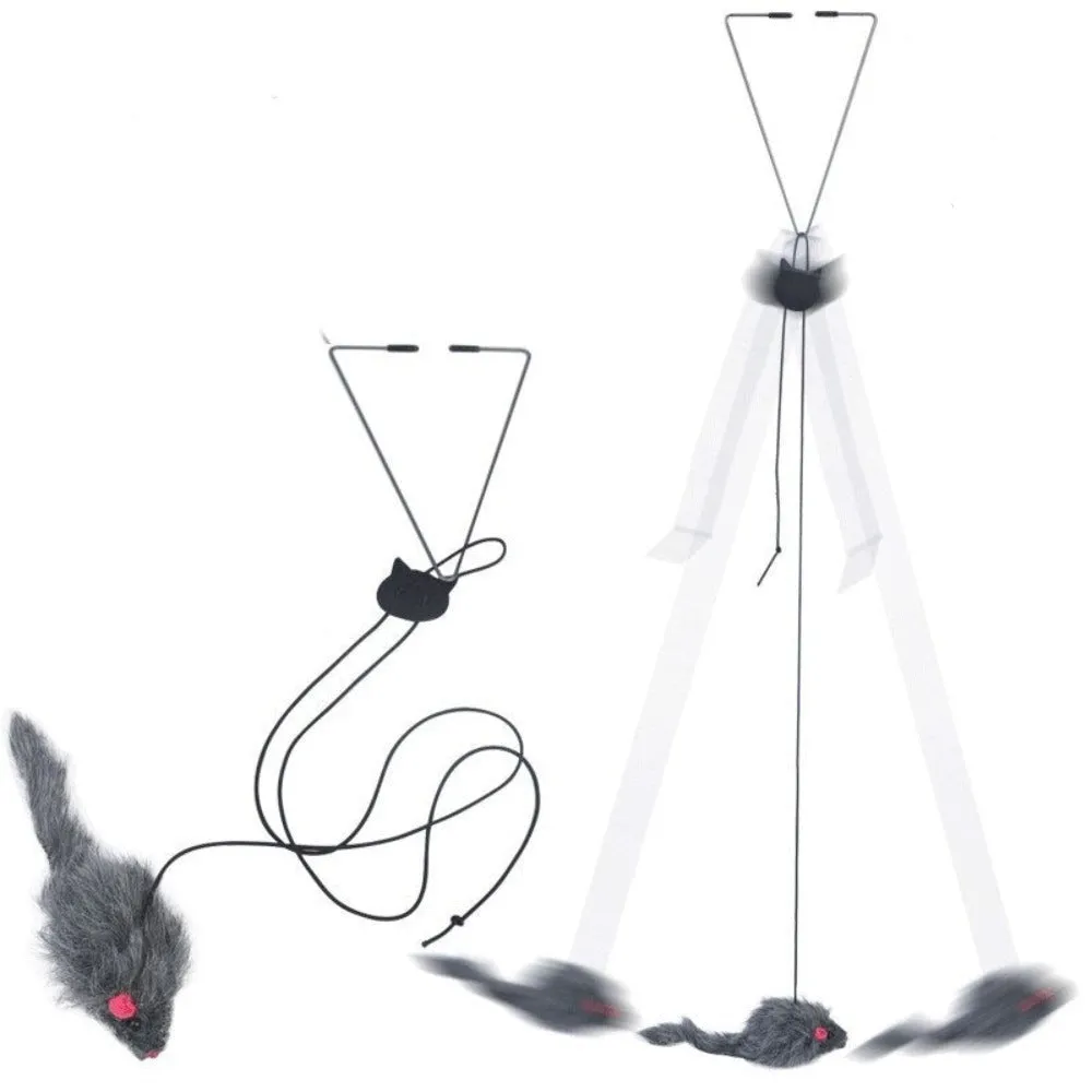 Funny Cat Stick Toy