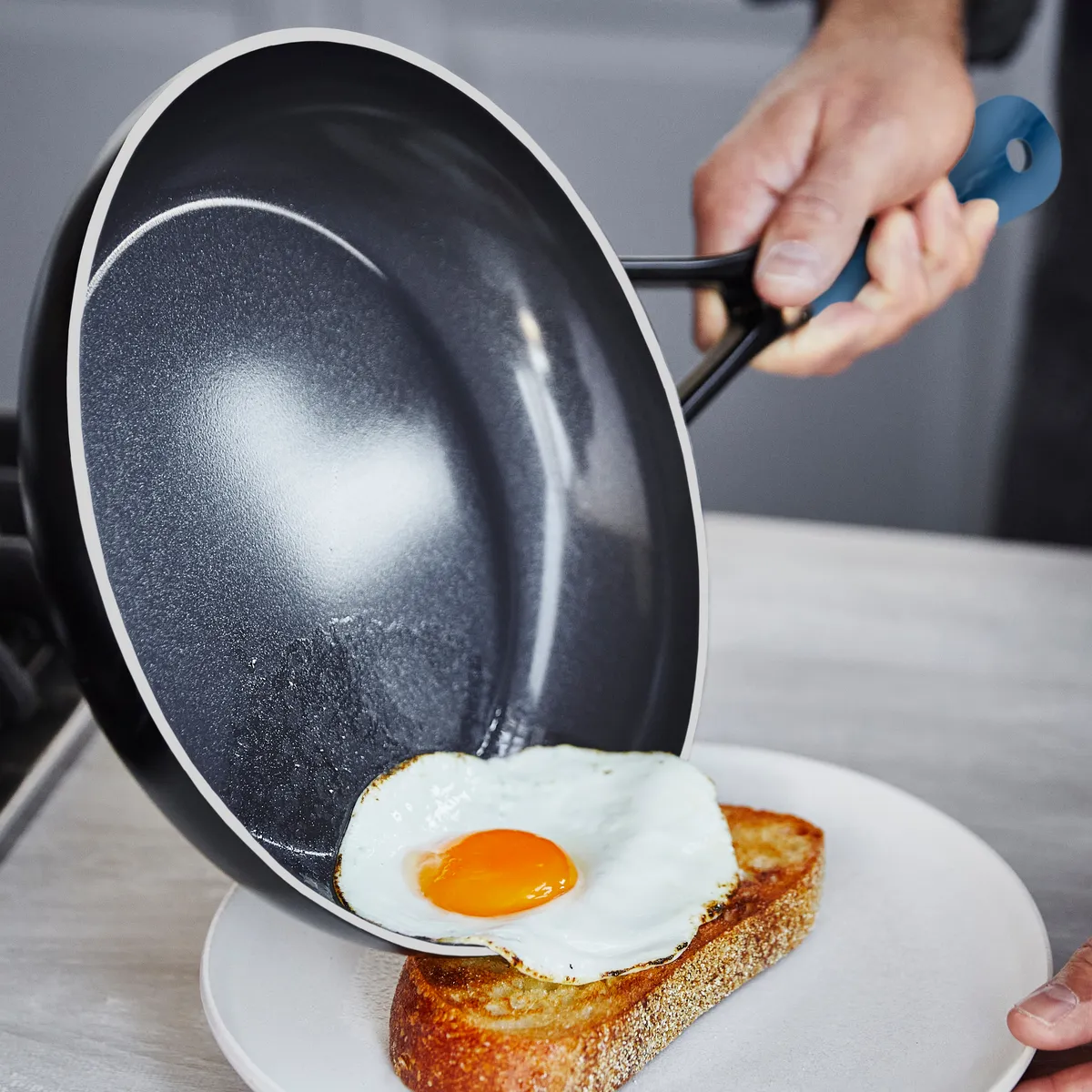 GreenPan Design Series 6-Piece Ceramic Nonstick Cookware Set | Lapis Blue