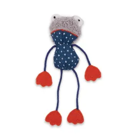 Kazoo Floppy Frog Cat Toy