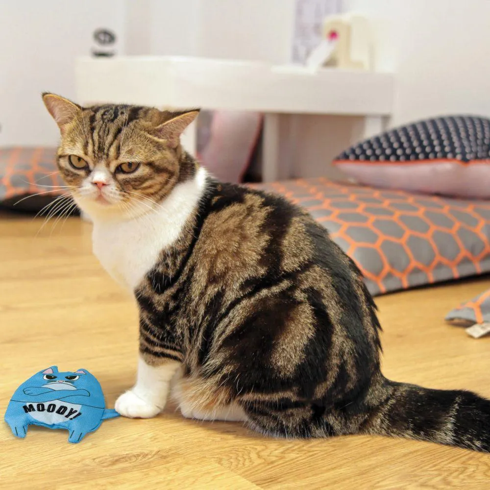 Kong Cat Toy Refillable Catnip Toy Purrsonality Spoiled