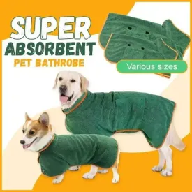 Microfiber Quick-Dry Dog Bathrobe