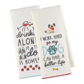 Mutts About You Dishtowels Mixed Dozen