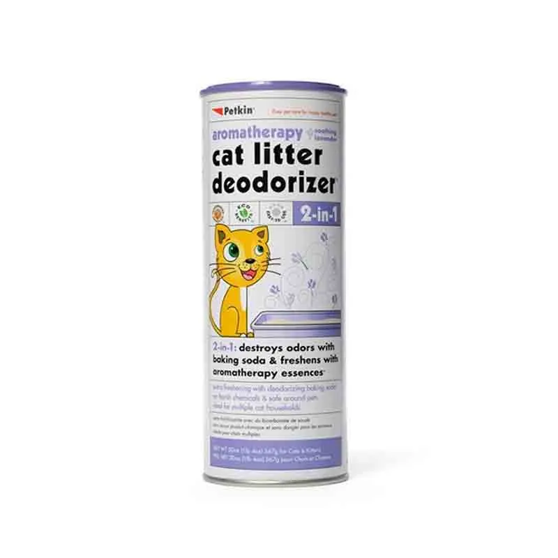 Petkin Cat Litter Deodorizer Lavender, 576 g