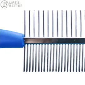 Premium Two-Sided Dog & Cat Grooming Comb