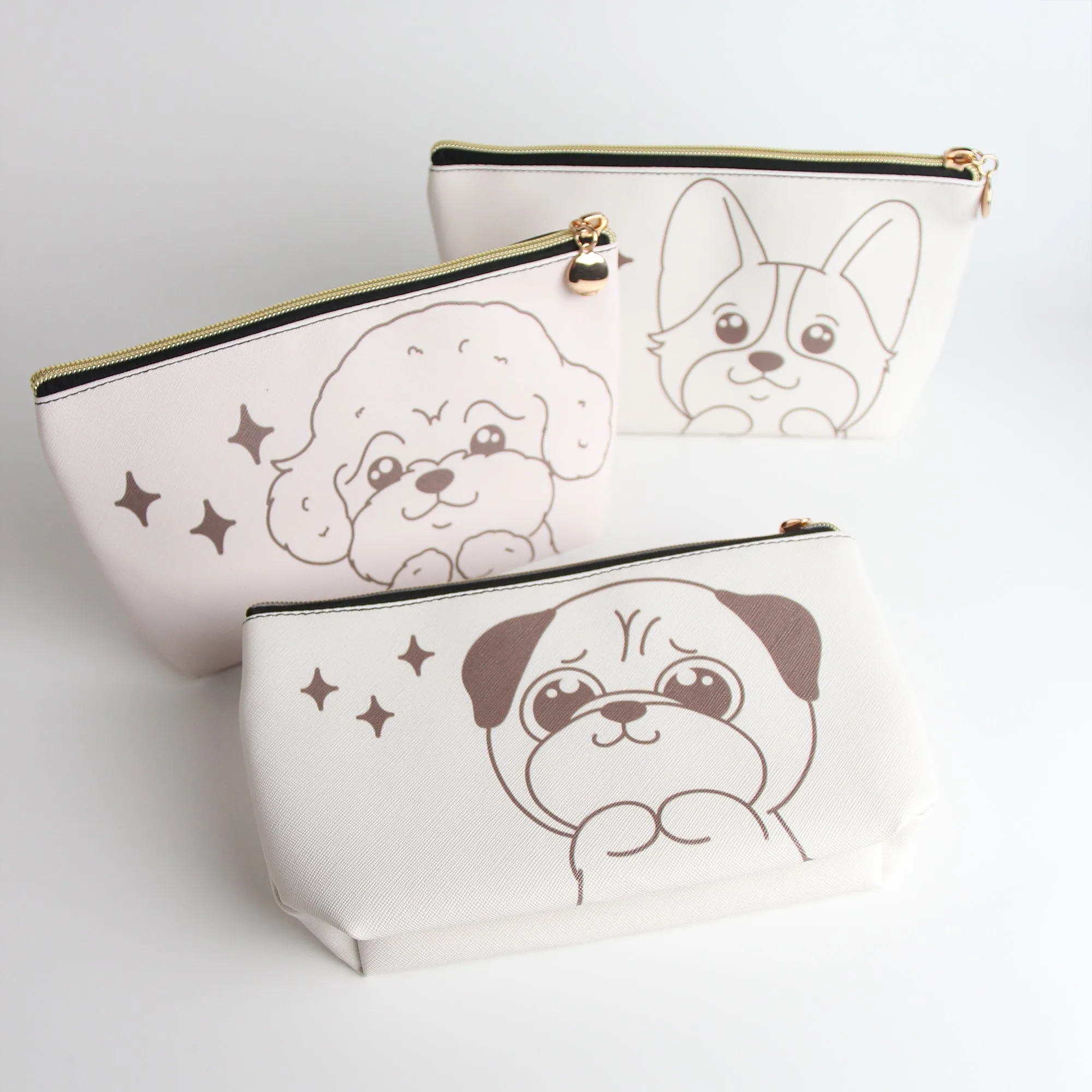 Pug Travel Makeup Pouch – Chic & Functional Cosmetic Organizer