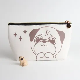 Pug Travel Makeup Pouch – Chic & Functional Cosmetic Organizer