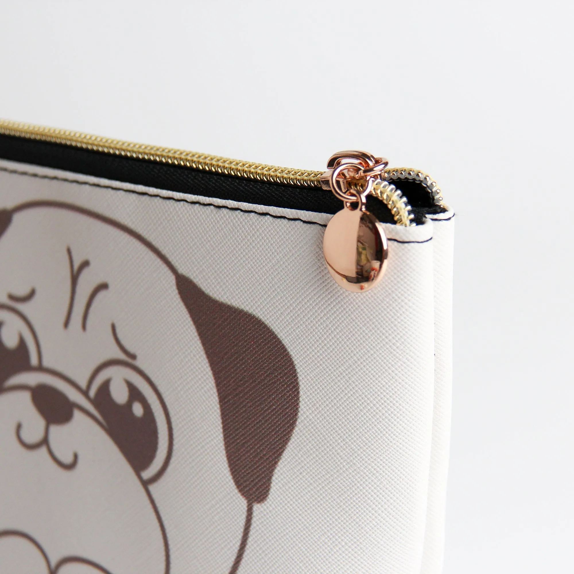 Pug Travel Makeup Pouch – Chic & Functional Cosmetic Organizer