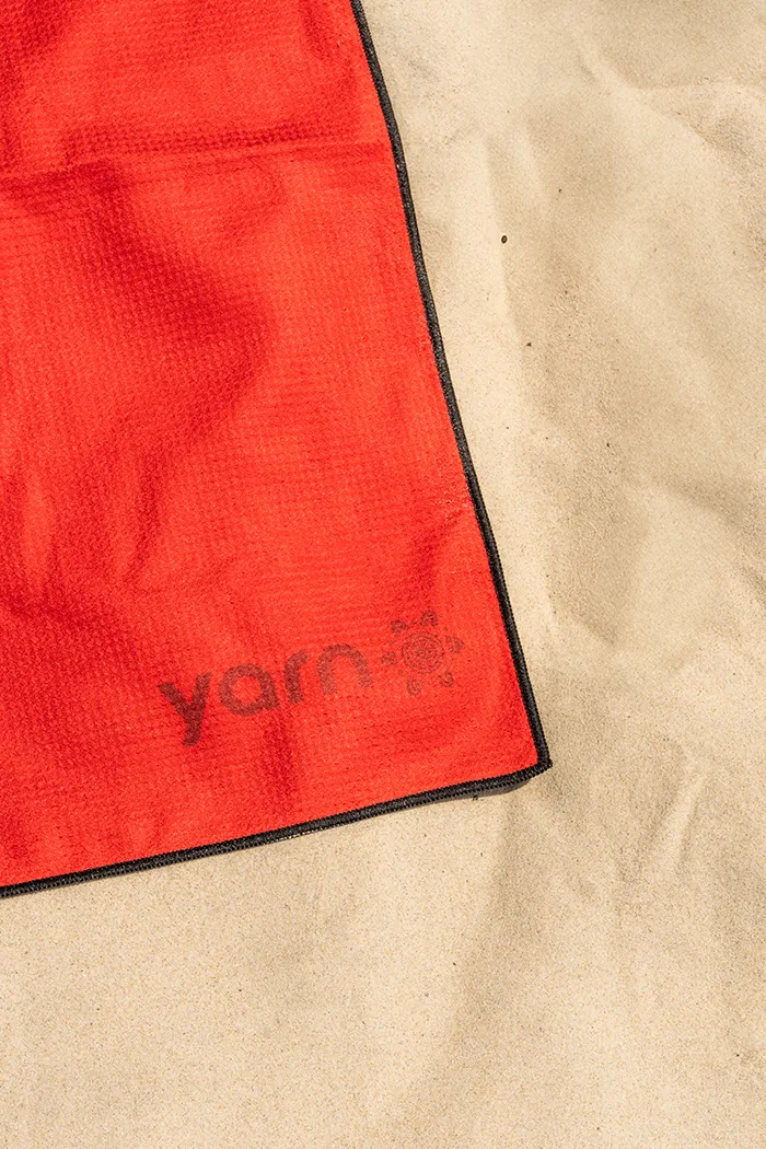 "Raise The Flag" Aboriginal Flag Sand Free rPET Beach Towel (80x160cm)