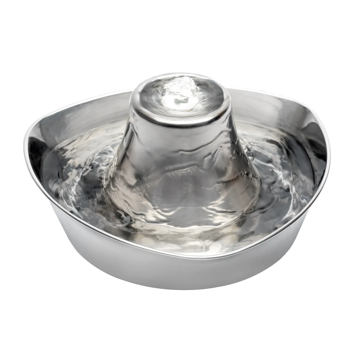 Seaside Stainless Steel Pet Fountain
