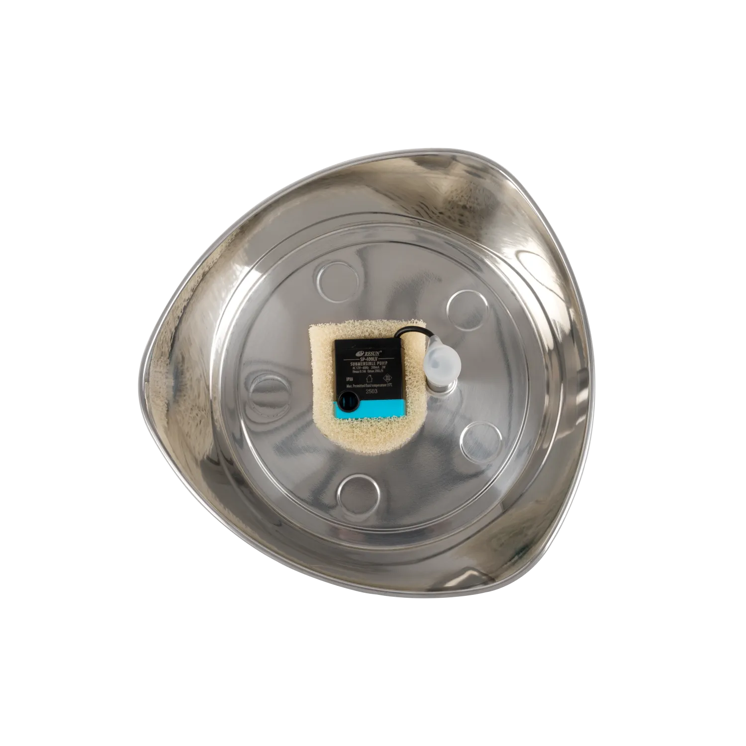 Seaside Stainless Steel Pet Fountain