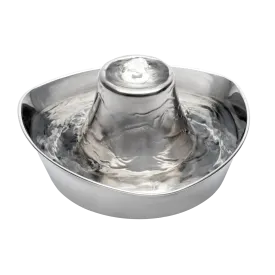 Seaside Stainless Steel Pet Fountain