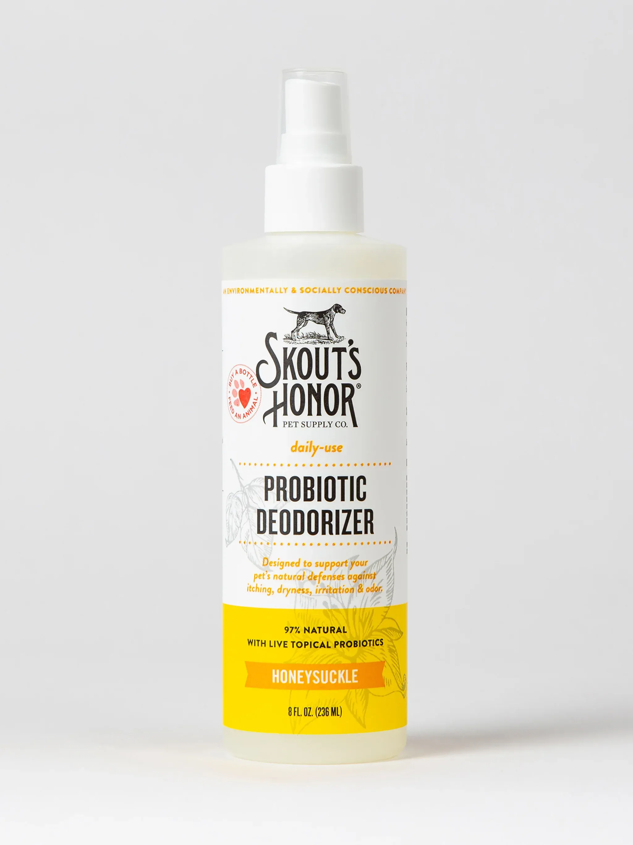 Skout's Honor - Honeysuckle Deodorizing Spray 8.0 oz. for Cats & Dogs