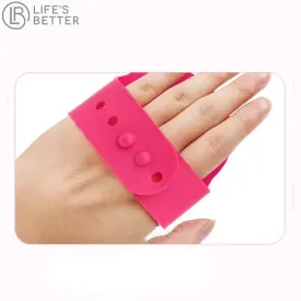 Soft Rubber Pet Washing Grooming Brush