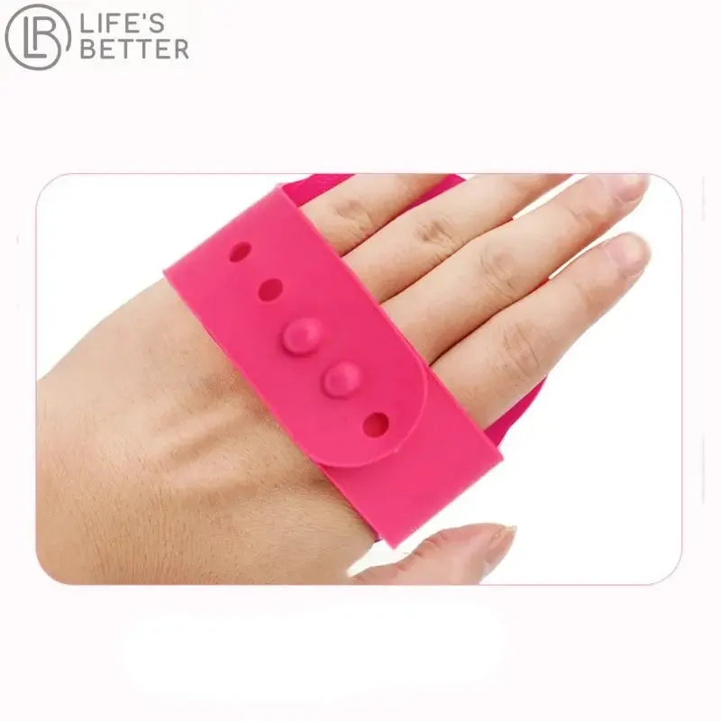 Soft Rubber Pet Washing Grooming Brush