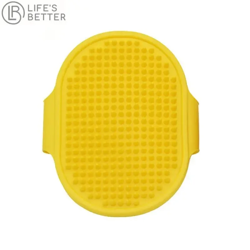Soft Rubber Pet Washing Grooming Brush