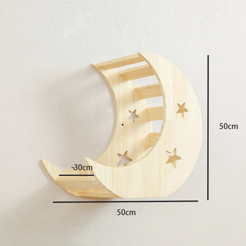 Solid Wood Cat Climbing Cat Wall