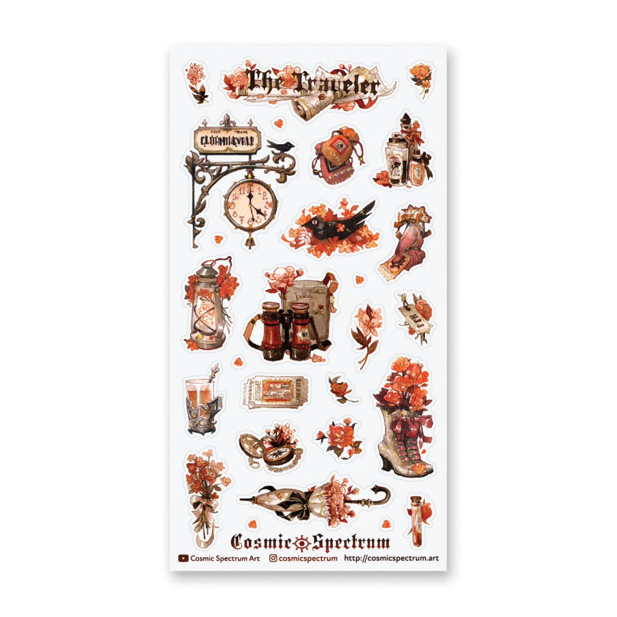 STICKII - The Traveler Sticker Sheet