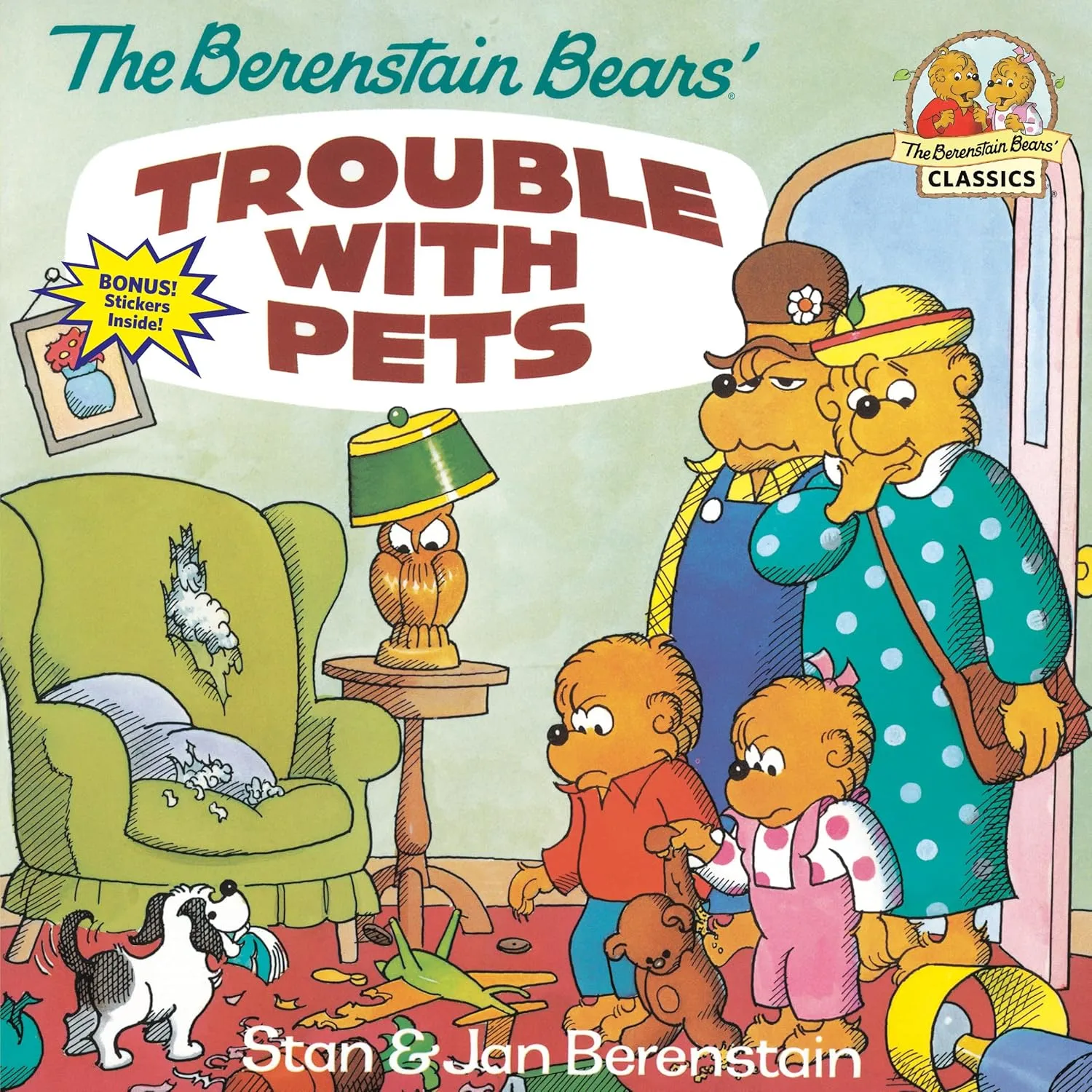 The Berenstain Bears' Trouble with Pets Paperback  Picture Book, October 10, 1990