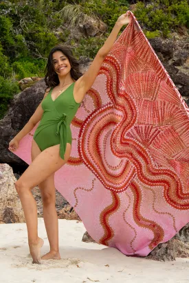 The Sun Sand Free rPET Beach Towel (160x160cm)