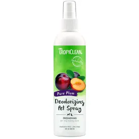 Tropiclean Dog Deodorizing Spray Plum 8 Oz.