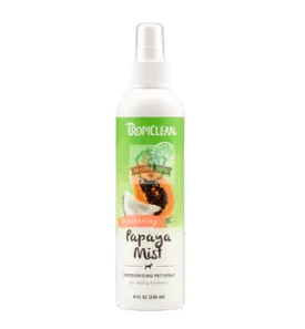 Tropiclean Papaya Mist Deodorizing Pet Spray Cologne