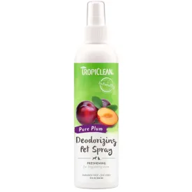 TropiClean Pure Plum Deodorizing Spray for Dogs 8 fl. oz