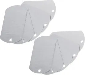 UPKOCH 20pcs Aluminum Dog Tags Lost Pet Id Tags for Dogs and Cattle Smooth Surface Lightweight