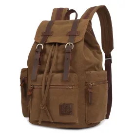Vintage canvas Backpacks Bags Travel Students Casual For Hiking Travel Camping Backpack
