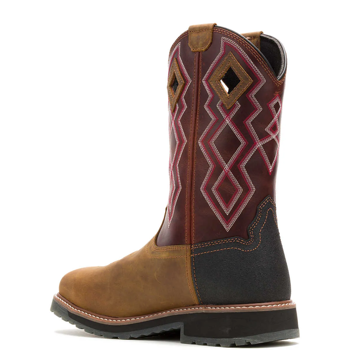 Wolverine Men's Rancher Pro HyperRest® Pull-On Composite-Toe Work Wellington - Rust